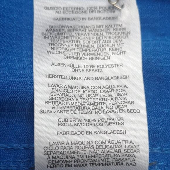 Columbia Omni-Wick Men's Size XL Royal Blue Button Front Shirt - Picture 8 of 11